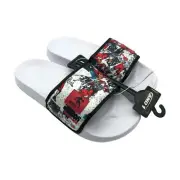 And1 Mens Sandals Slides Basketball Rubber White Red 11