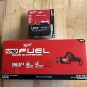 Milwaukee 2719-20 FUEL M18 Volt Hackzall Reciprocating Saw w/ 5.0 Ah Battery NEW