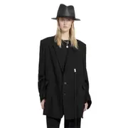 [ANN DEMEULEMEESTER] ANN DEMEULEMEESTER WOMAN BLACK BLAZERS Black