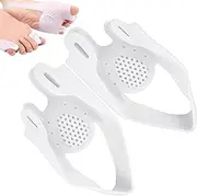 Little Toe Spacers,Double Hole Big Toe Spreader | Forefoot Pad, Soft Comfortable Separator for Women Men, Relieve Foot Discomfort