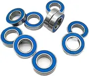 10PCS/LOT MR105-2RS ABEC-7 5x10x4 mm Miniature Ball Bearings MR105RS L1050 Blue Sealed