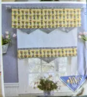 Vintage Window Shades Sewing Pattern New Home Decorating Uncut Simplicity 5342