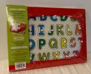 MELISSA & DOUG LIFT & SEE-Two Peg Puzzles-NUMBERS ALPHABET-Travel Cover Set-New