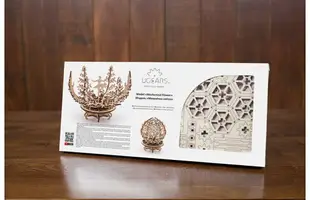 Ugears 自我推進模型 (Mechanical Flower-etui 花瓣中的精靈)