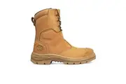 Oliver AT 55-385 - 200MM Hi-Leg Zip Sided Safety Steel Toe Work Boots
