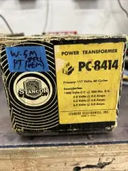 STANCOR PC-8414 TUBE AMP POWER TRANSFORMER *NIB* W-5M OEM Specs