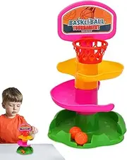 Ball Drop Game Toddler,Early Education Basketball Rolling Toy | Interactive Sliding Sphere Tower Early Education Supplies for Toddler