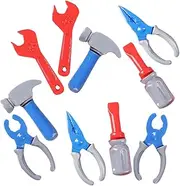 SOPOTUTU 10pcs Set Mini Tool Set for Lightweight Simulation Tools for Dollhouse Play Safe Compact for Hands Learning and Fun