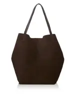 Madewell The Oversized Shopper Tote in Suede
