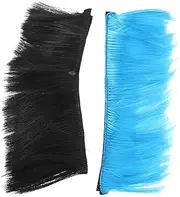 JOINPAYA 2pcs Motorcycle Helmet Mohawk Wig Accessories Lightweight and Headgear Trim for Cycling Skiing Snowboarding and Cosplay Patches for Unique Riding Style