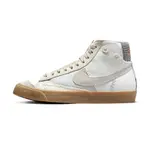 NIKE BLAZER MID '77 LX 女 白灰 高筒 積木 玩偶 千鳥格 焦糖底 休閒鞋 DR0977-119