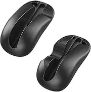 2pcs Mouse Base Grip Gaming Controller Case for Switch 2, Left & Right Mouse Handles Holder Controller Bracket for Switch2 Accessories, No-Slip Handles Controller Stand Holder Accessories (Black)