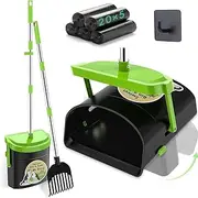 Equipped with 100 Collection Bags, Rotating Collection Buckets and rakes, and Covered Dog Manure Shovels, Suitable for Large, Medium, and Small Dogs, Suitable for lawns, Yards, and kennels