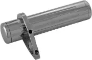 Harddrive Chrome Stash Storage Tube Insert Kit 10 L x 2.2 D for 1 Frame Tube