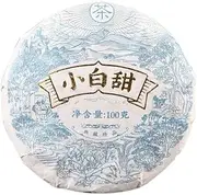 Chinese White Tea Cake Organic Ancient Tree 100g Xiao Bai Tian High Mountain Tea