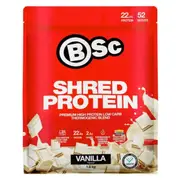 BSc Shred Protein Powder Vanilla 1.8kg