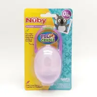 在飛比找Yahoo!奇摩拍賣優惠-美國Nuby蛋型奶嘴盒 可裝1-2顆奶嘴 大多奶嘴適用 不含