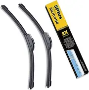 5 PLUS® Silicone Windshield Wipers 26 and 18 Inch Replacement For Toyota Camry 2017-2012 Avalon 2018-2013 Highlander 23-20/ Honda Civic HRV 2021-2016 Accord 07-03/ JEEP Cherokee 2023-2014/ Murano