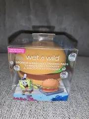 Wet N Wild Spongebob Squarepants Krabby Patty Sponge & Brush Limited Edition