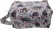 1Pc Nappy Diaper Bag Multi Functional Nursery Storage Bag for Wet Dry Items Stylish Design for Travel Organization Present for Moms