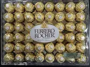 Chocolate Candy Gold Wrap Ferrero Rocher, 48 Count, Christmas Wrap