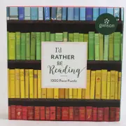 Sealed Galison I'd Rather Be Reading 1000 Piece Jigsaw Puzzle