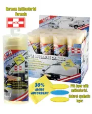 Lion Super Absorbent Chamois With Plastic Case Car Care Cleaning Cloth
