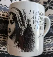 Jane Austen Quote Ceramic Coffee mug Ceramic Coffee mug-Made in UK