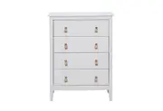 STANFORD White Tall Chest