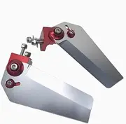 KingVal Replacement Aluminum 95mm Turn Fins Blade RC Parts Compatible with RC Boat