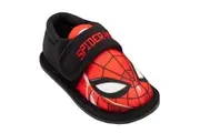 Spider-Man Boys Slippers (Black/Red) - UTNS6796