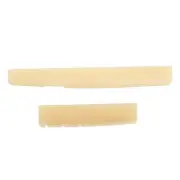 Unbleached Acoustic Guitar Bone Nut & Saddle Set for YMH LL &A Series Acoustic