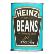 Heinz Beans with Tomato Sauce - 13.7 oz (Pack of 12)
