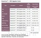 DreamHealth™ 100% Certified Organic Cotton Percale Luxury Sheet Set