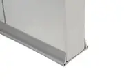 96CM PVC Door Weather Stripping Door Seal Strip For Door Frame-Grey