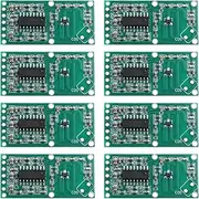 EMSea 8Pcs Microwave Sensor Switch Module Motion Sensing Detector Board Sensing Distance 3-5m 3.3V for Sensor Lighting Anti-Theft Camera
