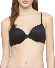 Calvin Klein Perfectly Fit Lightly Lined T-Shirt Bra QP25860 Memory Touch Sz 36C