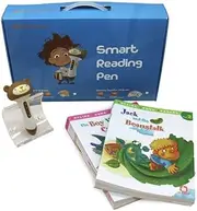 Most Affordable Smart Talking Pen with 20 Classic Children/Kids Story Books and 800 Reusable Audio Stickers. Tap. Listen, and Learn - Transform Words into Adventures with The Touch of a Pen!