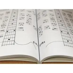 吉他和弦圖表大全3400個弦指法速查表 樂理指法百科大全吉他速查表自學教程五線譜練習和弦教程書和弦圖解學習樂譜從零起步