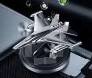 Solar Power Auto Car Rotate Aroma Air Freshener Perfume Diffuser Home Decor