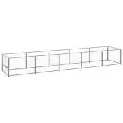 Dog Kennel 5m² Steel Large Outdoor Pet Cage Fence Run Play Pen House Enclosure