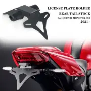 License Plate Holder Rear Tail Tidy Fender Bracket For Ducati Monster 950 2021-