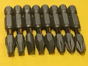 DeWALT Torsion 8-PC Assorted 2 Inch" Power Screw Bits ,