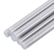 Mini Hot Glue Sticks for Glue Gun 0.28-inch x 8-inch Metallic Silver 6pcs