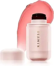 KIMUSE Jelly Cheek & Lip Tint, Watercolor Blush, Multi-Use Makeup, Tint for Cheeks, Lips & Eyes, Lightweight, Sheer & Buildable Color, Vegan Formula, Cruelty-Free
