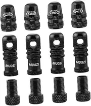 Frediuo 12x Bike Valve Presta Valve, Aluminum Alloy Tire Caps, Valve Stem Caps for Outdoor, Picnic, Cycling Camping Riding