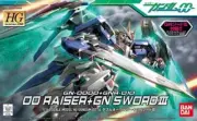 Gundam 1/144 HG 00 #54 GN-0000+GNR-010 00 Raiser + GN Sword III Model Kit