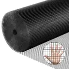 Hardware Cloth 1/4 inch 48 x 100 ft Heavy Duty Black Chicken Wire Fencing 23 ...
