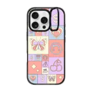 iPhone 16 Pro Impact Ring Stand Case MagSafe Compatible Patchwork