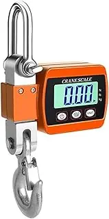[JAJAJ] Industrial Digital Crane Scale 0.05-500kg Digital Crane Scale Industrial Hanging Scale Heavy Duty Hanging Hook Scales Weighing Tool For Farm Fishing Outdoor for Farm,Livestock,Factory,Construction(500